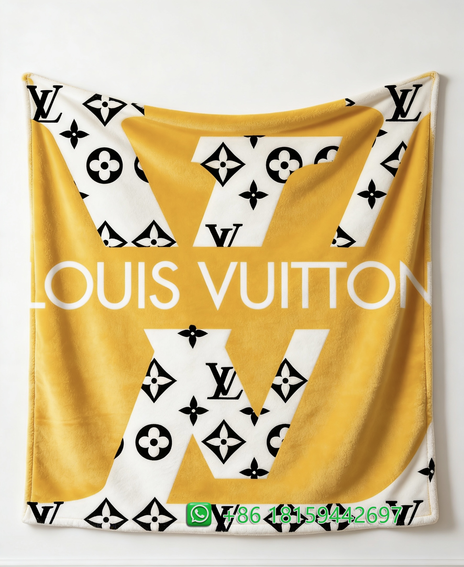 Louis Vuitton Throw Blankets